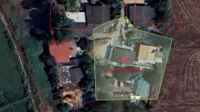 ที่ดินแปลงเล็ก มีบ้านตั้งอยู่สองหลัง ยื่นกู้ธนาคารได้ เหมาะสำหรับคนรักธรรมชาติเป็นอย่างมาก