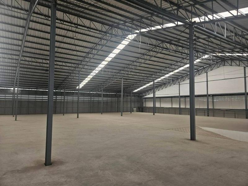 BR 1418 ให้เช่าโกดัง โรงงาน พื้นที่สีม่วง พุทธมณฑลสาย 4 ขนาด 1,680 ตร.ม. ย่านเพชรเกษม พร้อมออฟฟิศ พื้นโกดังยกสูง ไฟฟ้า 3 เฟส