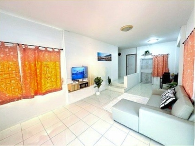 บ้านเดี่ยว หรูหรา 66ตร.วา. จัดเต็มเฟอร์  ย่านนิมิตใหม่ ตลาดเจริญกัลป์ คลอง 8  2.7กม.  266ตร.ม.3แอร์ เครื่องใช้ไฟฟ้า 2นอน