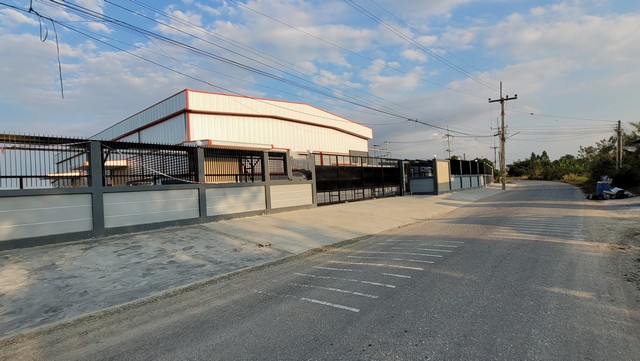 ขายโรงงานสร้างใหม่ขนาดพื้นที่ใช้สอยโรงงาน 3000 ตารางเมตร ในพื้นที่ EEC อำเภอพนัสนิคม จังหวัดชลบุรี