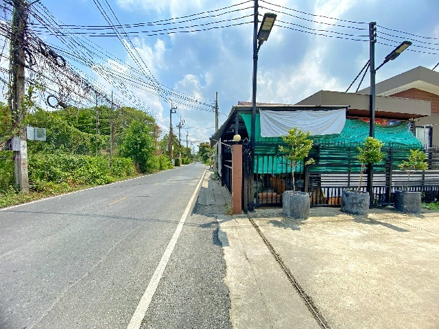 MRTไทรม้า 3.1กม.ให้เช่าโกดังท่าอิฐ 76ตร.ม. 25ตร.วา. เหมาะสำหรับโชว์รูม โรงกลึง ศูนย์กระจายสินค้า  วัดท่าอิฐ