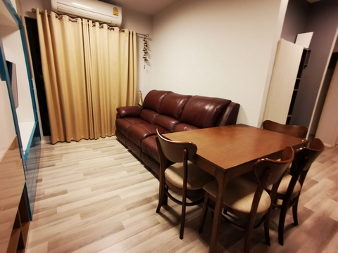 ให้เช่าคอนโด อีส พระราม 2 (EASE RamaII) ห้องมุม 45 ตารางเมตร ชั้น 8 วิวสระ ใกล้เซ็นทรัลพระราม 2