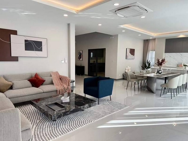 LVGr4298 ให้เช่า บ้านเดี่ยว เดอะ ซิตี้ บางนา The City Bangna ติด Mega บางนา บ้านหรูบางนาหลังใหญ่ แปลงมุม ตกแต่งพร้อมอยู่