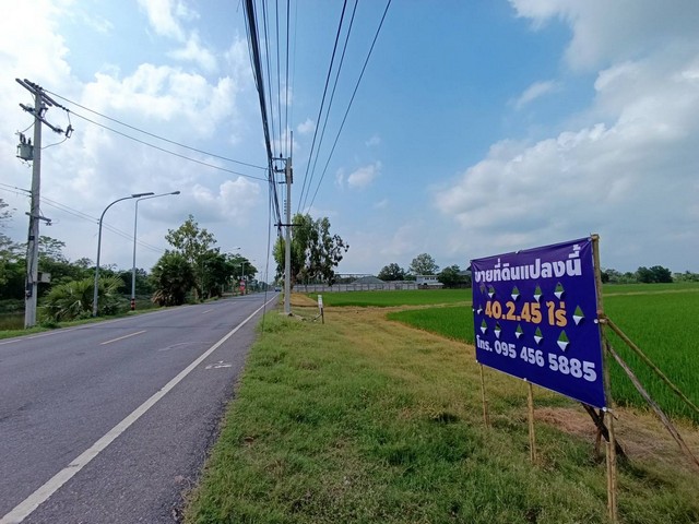 ขายที่ดิน 40.2.45 ไร่ คลอง7 ต.รังสิตเหนือ อ.ธัญบุรี จ.ปทุมธานี  