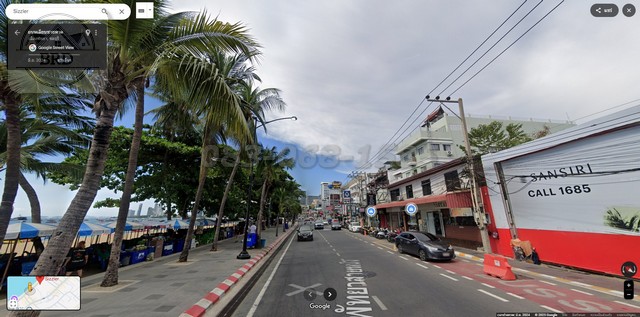 ขายที่ดินทำเลทอง ถนนเลียบชายหาดพัทยา เนื้อที่ 280.5 ตรว. ขาย 224.4 ล้านบาท บางละมุง ชลบุรี