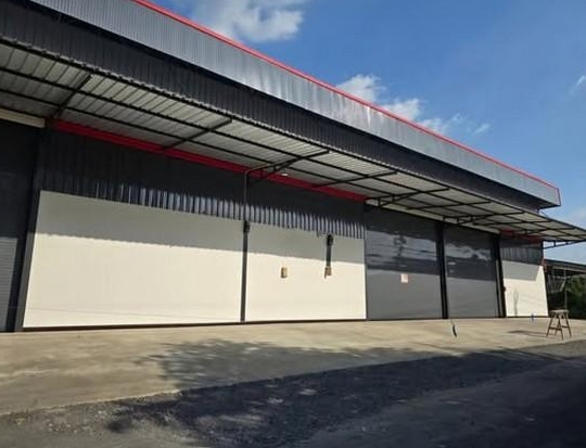 ให้เช่าโกดังสร้างใหม่ ถนนนิมิตใหม่ 550-1,100 ตรม เขตตลองสามวา