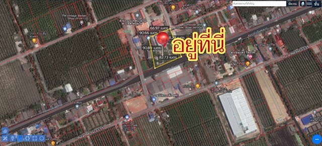 ขายที่ดินเปล่าพร้อมถมติดนิคมอุตสาหกรรมสมุทรสาคร ติดถนนซอยหน้ากว้าง232เมตร ทำอุตสาหกรรมหนักได้