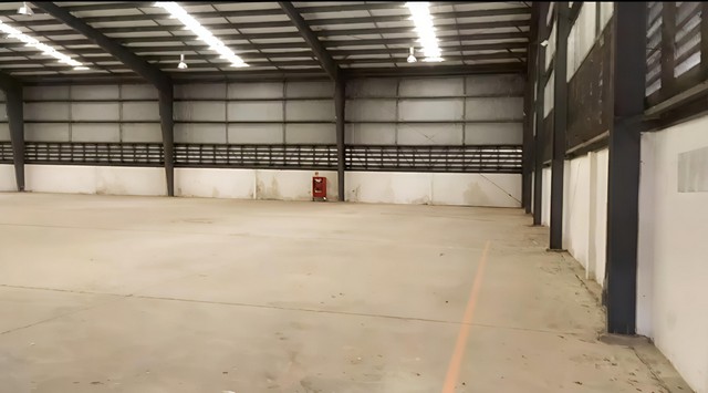 ให้เช่าโรงงานพื้นที่ใช้สอย 2,500 ตารางเมตรพื้นที่สีเหลือง สามารถผลิตได้ ขอใบ รง 4 ได้