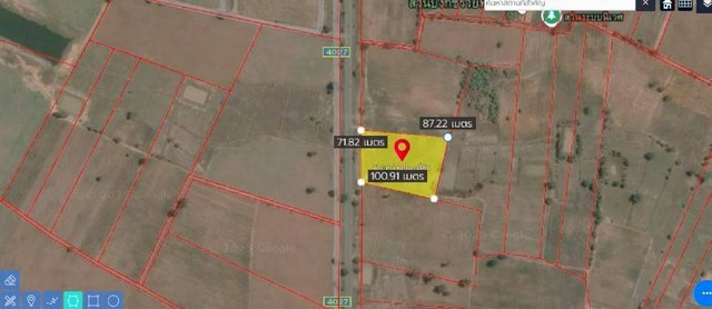 ขายที่ดินกาญจนบุรี... ขายที่เปล่าวังไผ่ห้วยกระเจา... ขายที่ดินติดถนนทางหลวง 4027 ต.วังไผ่ อ.ห้วยกระเจา จ.กาญจนบุรี