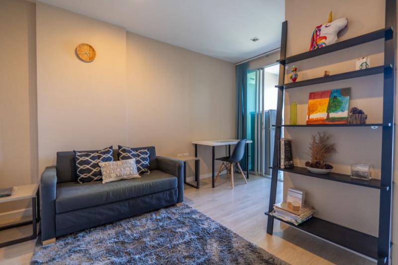 ขายคอนโด Metro Luxe พระราม 4 ขนาด 1 ห้องนอน 33 ตรม. เฟอร์ครบพร้อมอยู่ ติดม.กรุงเทพ เหมาะลงทุนปล่อยเช่านักศึกษา หรือซื้ออยู่เอง