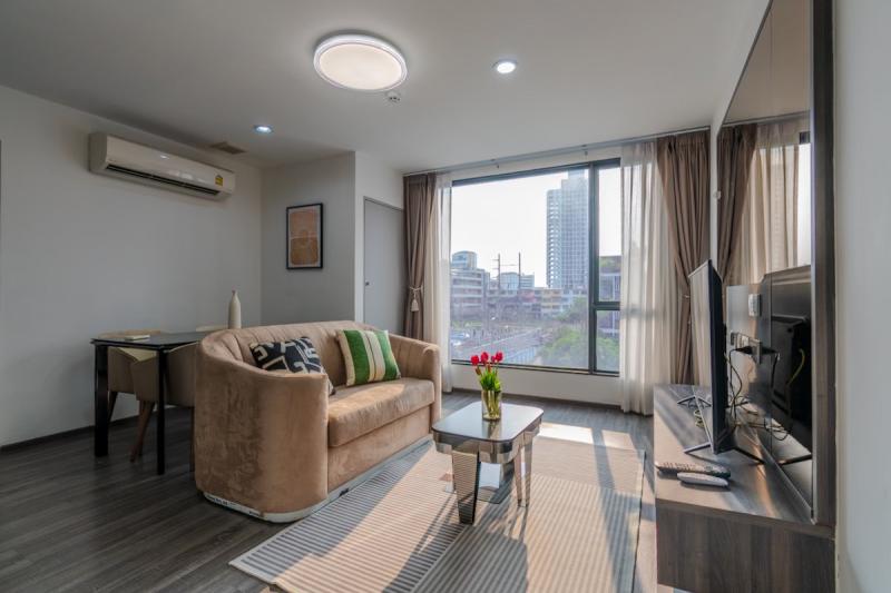 ขายคอนโด Ideo Mobi Sukhumvit 40 ขนาด 59.4 ตรม. 2 ห้องนอน 2 ห้องน้ำ คอนโดใกล้ BTS เอกมัย เพียง 600 ม. เฟอร์ครบ ตกแต่งพร้อมอยู่