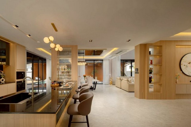 พูลวิลล่าสุดหรูสร้างใหม่ ดีไซน์โมเดิร์นร่วมสมัย โซนวัดเกตุ