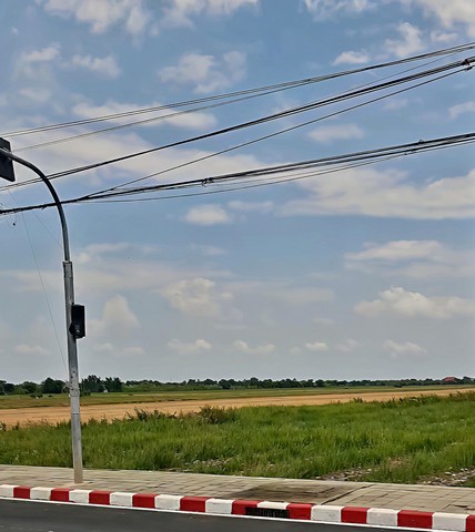 ขายที่ดินติดถนนคลองเก้า 9 หนองจอก กทม ที่ดินสวยติดเหมาะสำหรับทำหมู่บ้านจัดสรรหรือพัฒนาธุรกิจด้านอื่นๆ