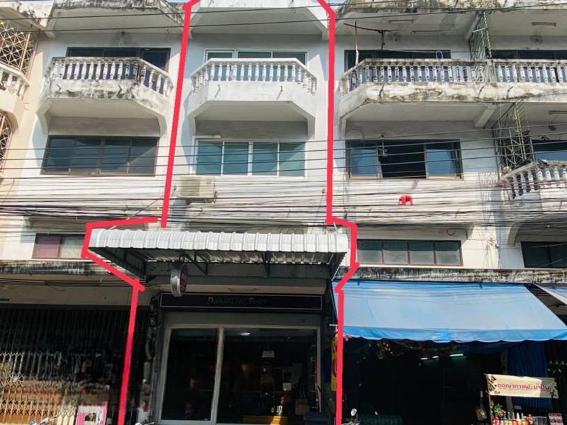 ตึกแถวพร้อมผู้เช่า! ต่อเติมห้องน้ำทุกชั้น + ชั้นลอยเต็ม! ย่านพระราม 2 สะแกงาม ราคา 3.5 ล้าน บาท! เหมาะลงทุน หรือทา ธุรกิจพร้อมอยู่! 