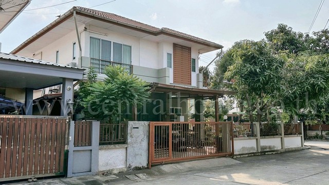 P1 บ้านเดี่ยว หมู่บ้าน โชคประชา เฟส 2 หลังมุม แปลงใหญ่ สภาพดี 