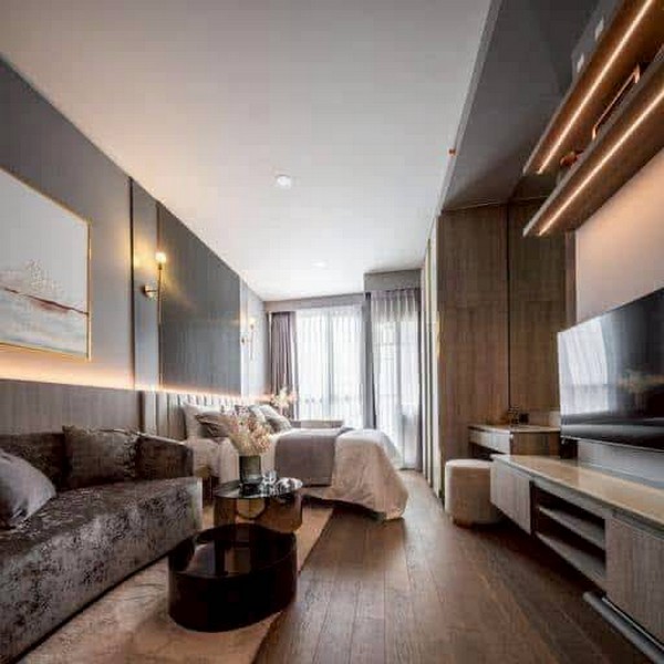 ให้เช่าคอนโดพร้อมอยู่ Park Origin Phayathai ใกล้ BTSพญาไท ห้องขนาด 24 ตรม 1นอน 1น้ำ ชั้น 12A เฟอร์และเครื่องใช้ไฟฟ้าครบ - ghd000599R