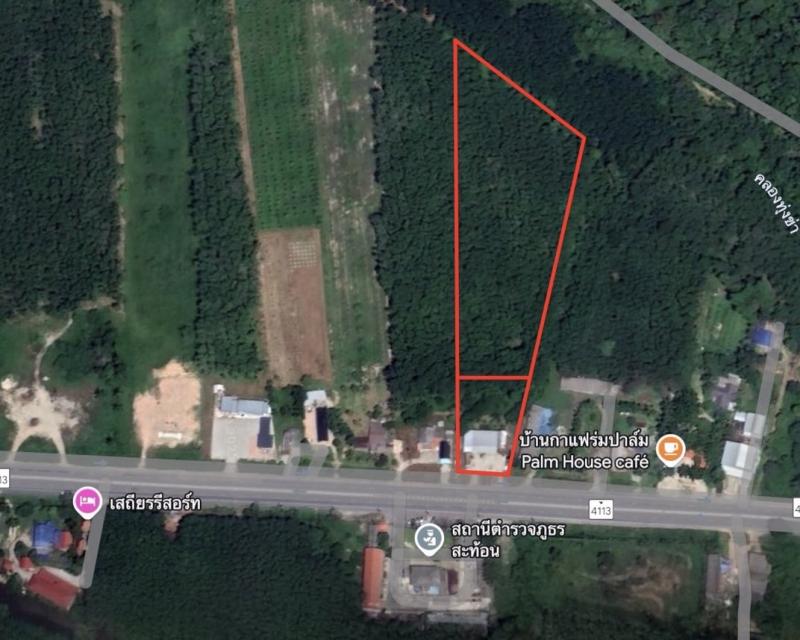 โอกาสทองของนักลงทุน! ที่ดินติดถนนใหญ่ ใจกลางเศรษฐกิจชายแดนใต้ พร้อมต่อยอดทันที  