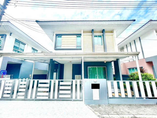 หมู่บ้านฮาบิเธียภูเก็ต บ้านแฝดสไตล์บ้านเดี่ยวรีโนเวทใหม่ 35.1วา 3ห้องนอน 2ห้องน้ำ ใกล้โรงเรียนนานาชาติบริติช