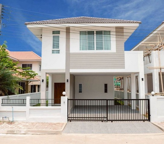 ให้เช่าบ้านเดี่ยว 2 ชั้น  ตกแต่งสวย โครงการกุลพันธ์9 บิวฟอร์ด3 หางดง 