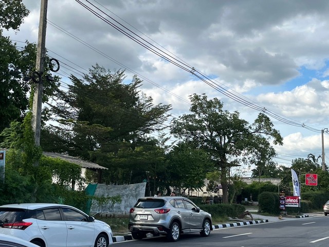 ที่ดินใจกลางหนองมน ขายที่ดินเปล่า ด้านหน้าติดถนนเลี่ยงตลาดหนองมน