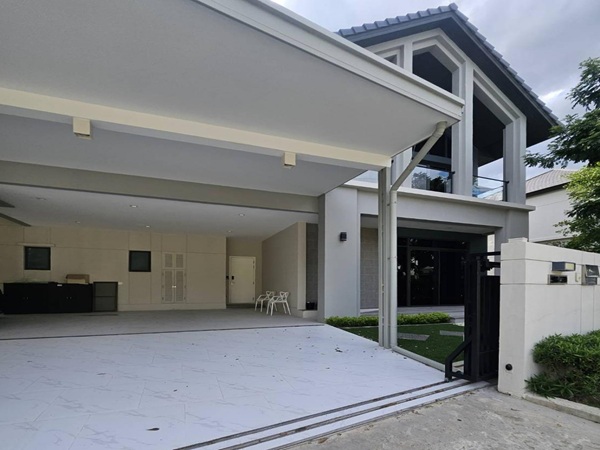 ให้เช่าบ้านเดี่ยว 2 ชั้น 85วา 6ห้องนอน 5ห้องน้ำ เฟอร์ครบ ถนนรามอินทรา-วัชรพล ราคาเช่า 150,000 บ/ด