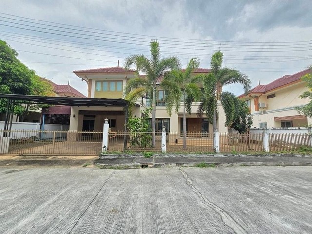 ขายบ้านมือสองบางแสน บ้านเดี่ยวใกล้สุขุมวิท มบ.สมบูรณ์ทรัพย์ หนองมน TP-H1269