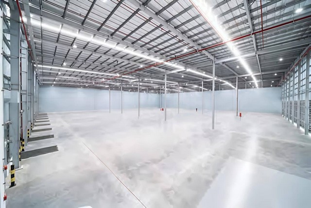 ให้เช่าโกดังบางปะกงฉะเชิงเทราพื้นทีขนาด 3,600-4,950-5,400-6,750 ตร.ม. ผังสีม่วง ผลิตได้ยกเว้นกิจการที่มีน้ำเสีย