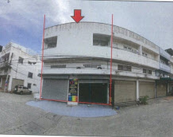 ขายอาคารพาณิชย์ 3 ชั้น มือสอง ตำบลเสม็ด อำเภอเมืองชลบุรี ชลบุรี