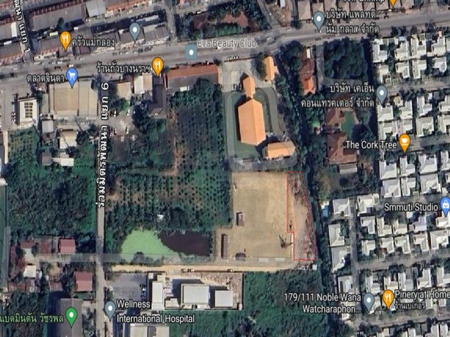 ขายที่ดินถมแล้ว ขนาด 1 ไร่ ย่าน 5 แยกวัชรพล ใกล้ตลาดถนอมมิตร ถมปรับพื้นที่เรียบร้อย สูงเสมอถนน