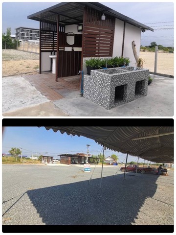 ให้เช่าที่ดินระยะยาว ถมแล้ว พร้อมออฟฟิศ ติดถนน ซอยวัดศรีวารีน้อย อำเภอบางเสาธง จังหวัดสมุทรปราการ 2 แปลงติดกันแปลงละ 1 ไร่