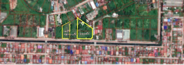 ถมแล้ว! BTSคูคต 1.3 กม. สนามบินดอนเมือง 2.8กม.ให้เช่าที่ดินถมแล้ว 2ไร่ 1งาน 16ตร.วา. ย่านลำลูกกา รร.นานาชาติ KIS 5.8 กม.