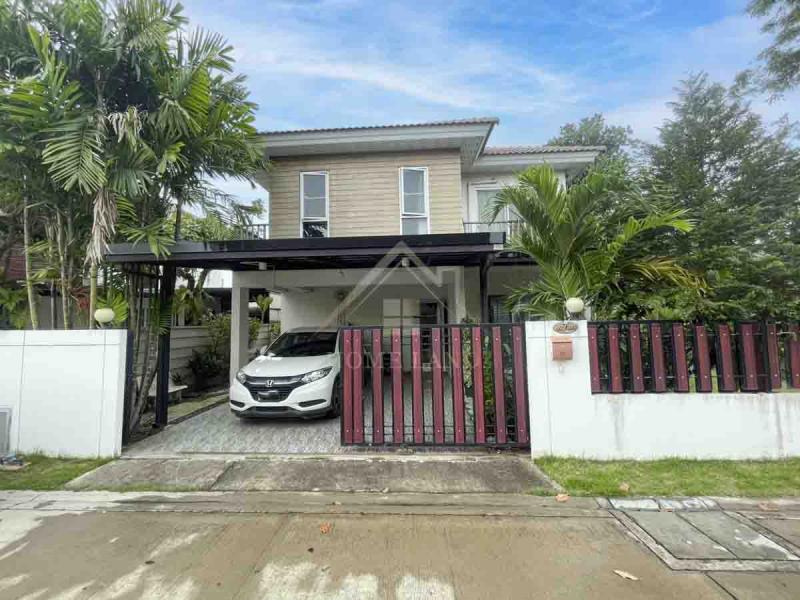 บ้านเดี่ยว 2 ชั้น โครงการ ไอริส พาร์ค ชัยพฤกษ์ - วงแหวน หลังมุม ต่อเติมพร้อมอยู่