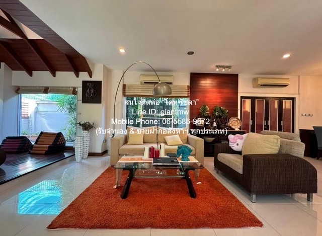 ขายด่วน ๆ บ้าน ขายบ้านเดี่ยว 2 ชั้น ในหมู่บ้าน แถวซอยนวลจันทร์ (ใกล้สถานีรถไฟฟ้านวลจันทร์) 61.7 ตร.ว. 4 น 4 น้ำ ราคา 10.50 ล้านบาท บรรยากาศดี