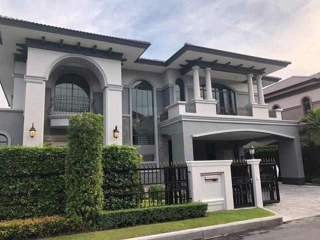 ขายบ้านเดี่ยว 2 ชั้น 154 ตรว. โครงการเดอะแกรนด์ ปิ่นเกล้า ถ.บรมราชชนนี แปลงมุม สไตล์ Spanish