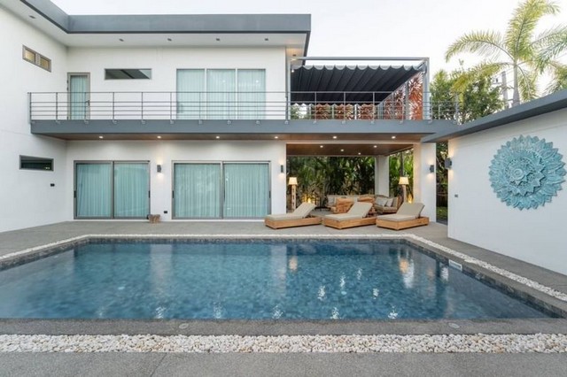 พูลวิลล่าสวย สไตล์โมเดิร์น ตกแต่งครบ โซนหางดง      