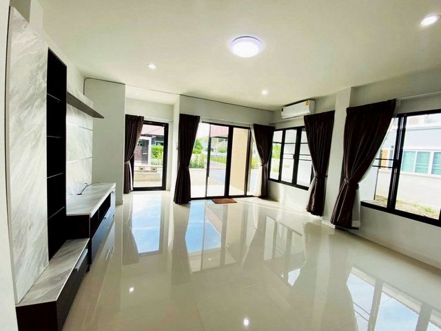 ราคาเพียง 3,490,000 บาท 87 ตรว. #ดอนแก้ว #สารภี บ้านเดี่ยว 2 ชั้น เนื้อที่กว้าง ทำเลดี เงียบสงบ