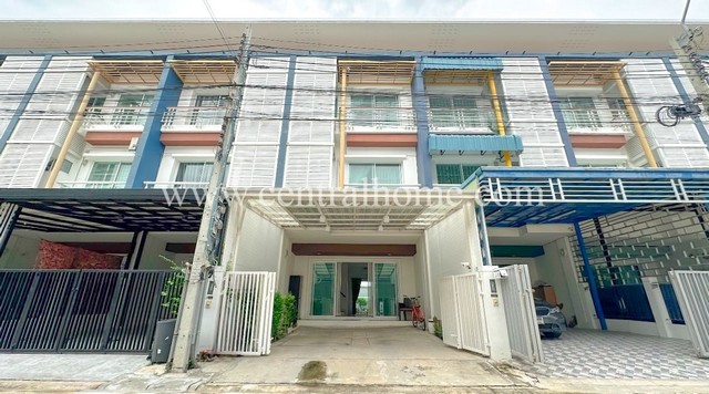 R4 ทาวน์โฮม 3 ชั้น ชวนชื่นโมดัส วิภาวดี - รังสิต พร้อมอยู่