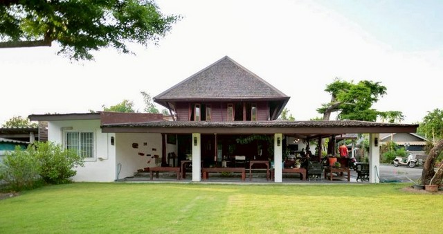 บ้านเดี่ยวสวย สไตล์รีสอร์ท ทำเลทอง กลางหมู่บ้าน บรรยากาศดี สันกำแพง