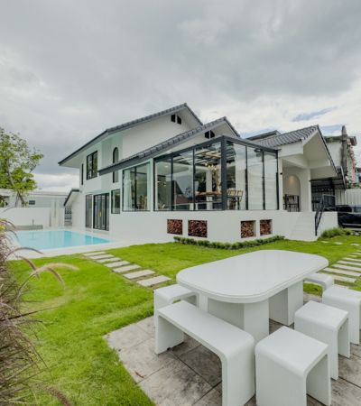 บ้านพูลวิลล่าส่วนตัว แม่เหียะ หลังมุม พร้อมโดมกระจกนอนดูดาว วิวโล่ง โปร่งสบาย น่าอยู่ทุกมุม ใกล้สนามบิน 10 นาที