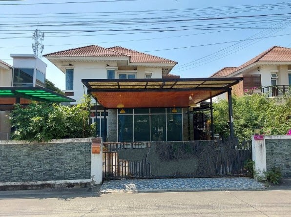 ขายบ้านเดี่ยวมือสอง อำเภอเมืองปทุมธานี จังหวัดปทุมธานี โครงการ พฤกษ์พิมานการ์เด้นราชพฤกษ์วงแหวน