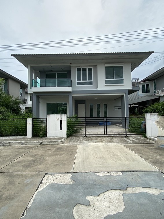 ขายบ้านเดี่ยวมือสอง อำเภอเมืองปทุมธานี จังหวัดปทุมธานี โครงการ ฮาบิเทีย บอนด์ ราชพฤกษ์