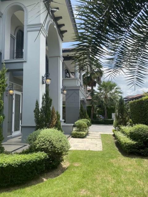 P706 ขาย บ้านเดี่ยว โครงการ เดอะ แกรนด์ ปิ่นเกล้า THE GRAND PINKLAO ถนนบรมราชชนนี แปลงมุมสไตล์ Spanish ต้นซอยใกล้สวนหย่อม