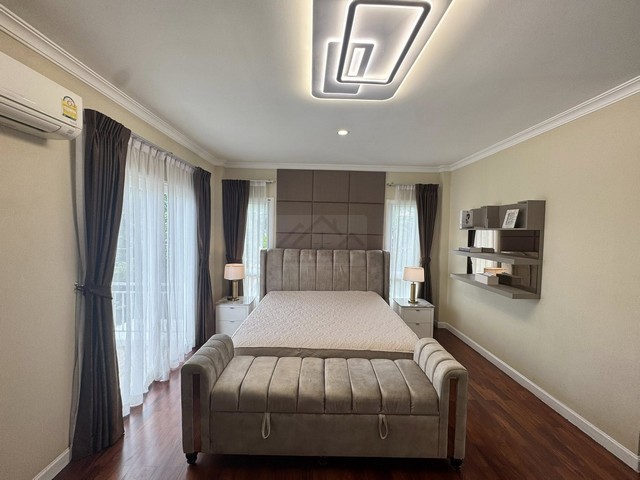 ให้เช่าบ้านเดี่ยว 2 ชั้น 120 ตรว. หมู่บ้านเพอร์เฟคมาสเตอร์พีซ พระราม9 ใกล้ APLหัวหมาก ใกล้นานาชาติแสตมป์ฟอร์ด ใกล้ทางด่วน