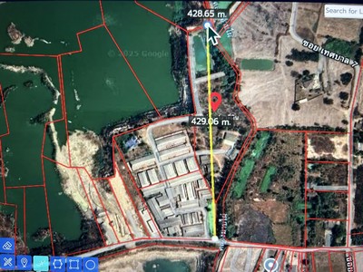 ที่ดินถมแล้ว ติดถนนสาธารณะ รองรับ EEC ระบบน้ำไฟพร้อม ขายที่ดินสีเหลือง ติดถนนเทศบาล 3 ขนาด 34.105 ไร่ มีแหล่งน้ำบาดาล 