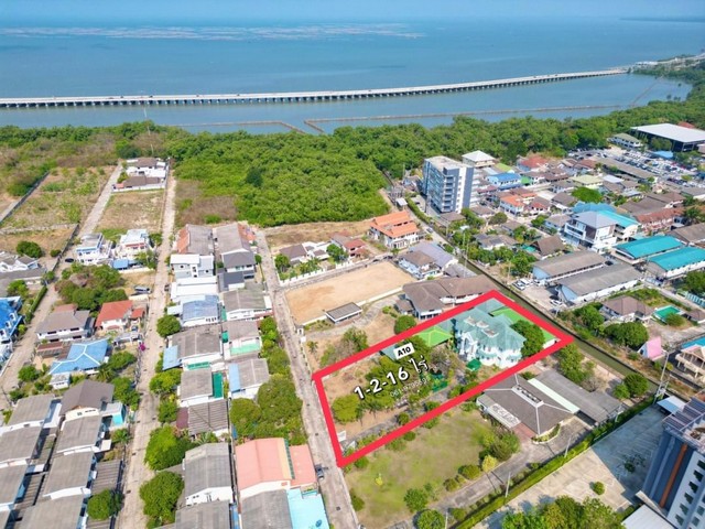 ขายที่ดินพร้อมคฤหาสน์ กลางเมืองชลบุรี ถนนพระยาสัจจา บ้านสวน  FP-L0669