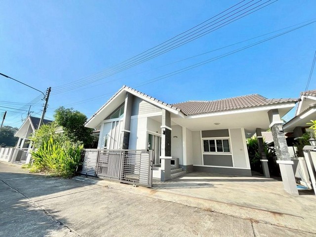 บ้านเดี่ยว สไตล์นอร์ดิก ขาว คลีน โล่ง น้ำแพร่ หางดง 