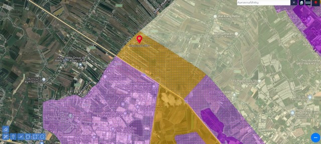 ขายที่ดินเปล่าบางปะกงฉะเชิงเทราพื้นที่สีส้มจุดรับรองการพัฒนาเมือง ต.บางวัว อ.บางปะกง จ.ฉะเชิงเทรา