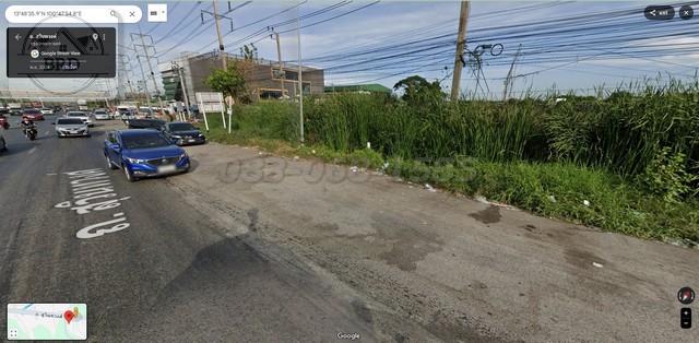 ขายที่ดินทำเลทอง ติดถนนสุวินทวงศ์ เนื้อที่ 16-2-8 ไร่ ขายไร่ละ 16 ล้าน มีนบุรี กรุงเทพมหานคร