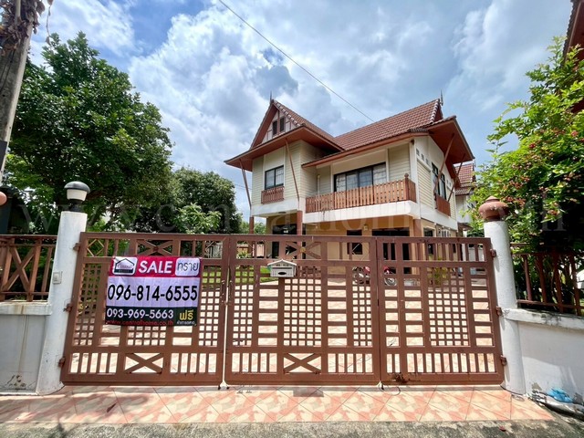 บ้านเดี่ยว บ้านไทย ดอนเมือง ซอยเตชะตุงคะ หลังริม ใกล้สนามบิน