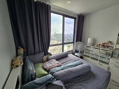 ห้องนอนไม่ติดห้องอื่น เงียบสงบ! ตำแหน่งวิวสวยที่สุด!! ขายคอนโด เดอะ ทรี จรัญฯ 30 (The Tree Charan 30) 27.08 ตร.ม ใกล้ MRT ไฟฉาย